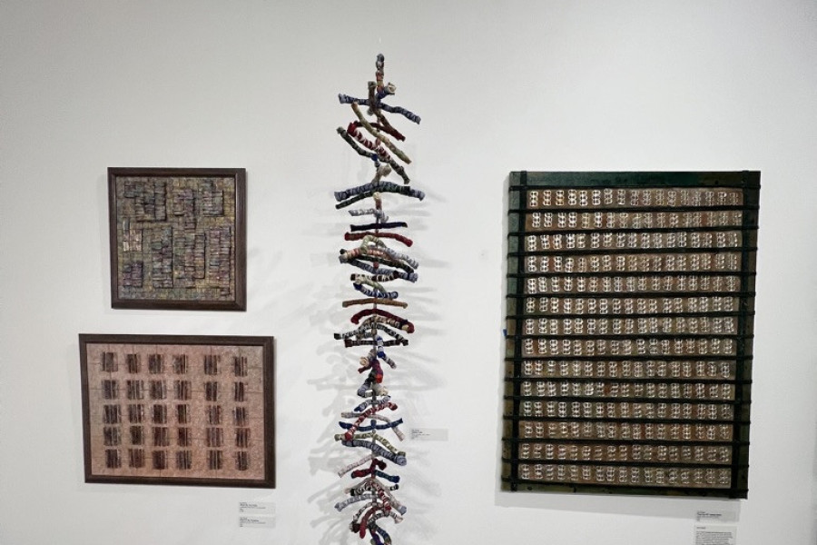 Artwork by the Returning Artists Guild at Home Free in Akron.