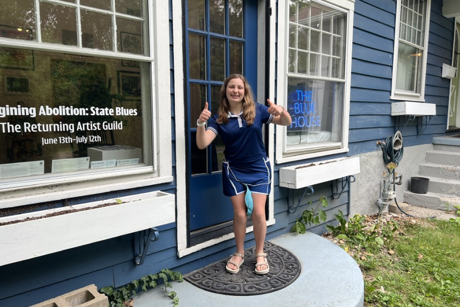 Imagining Abolition: State Blues at The Blue House in Dayton, Ohio.