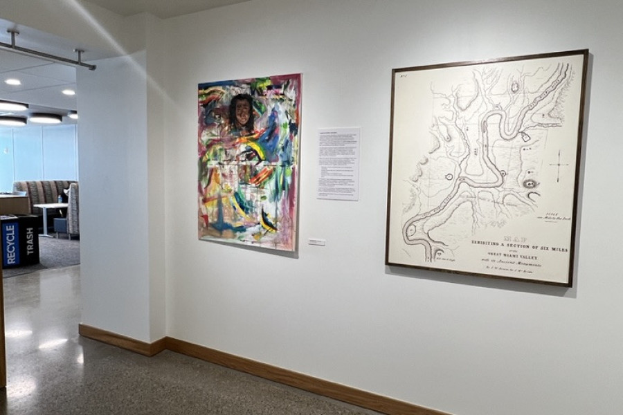 Artwork by incarcerated and formerly incarcerated Ohio artists in the Returning Artists Guild’s Imagining Abolition: State Blues exhibition at Ohio State.