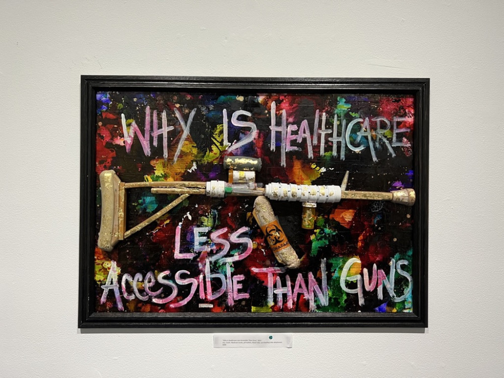 Zeph's solo exhibition at the Vanderelli Room