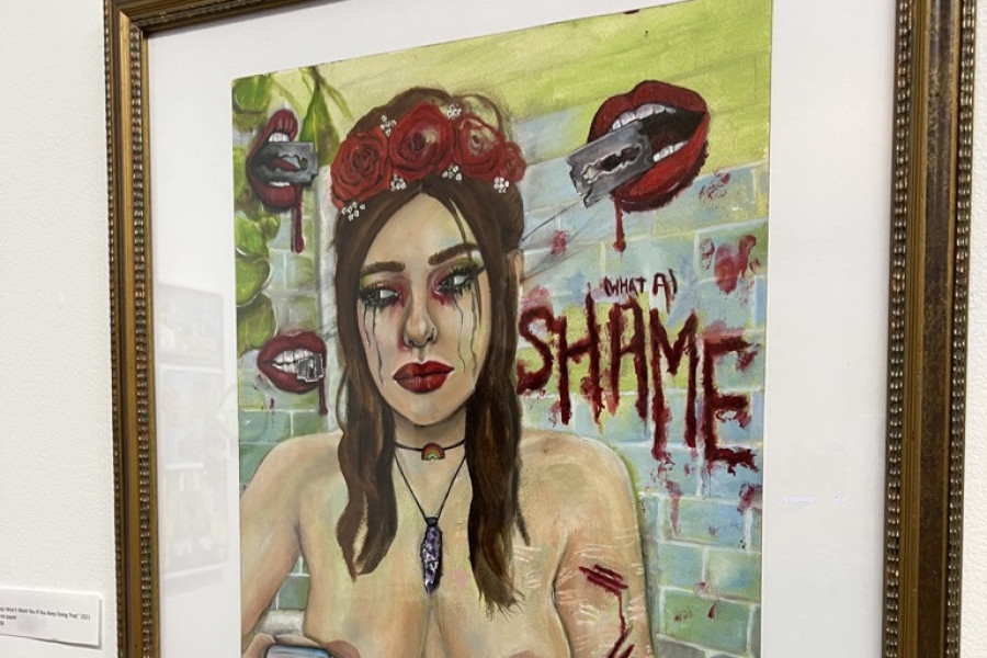 Zeph's solo exhibition at the Vanderelli Room