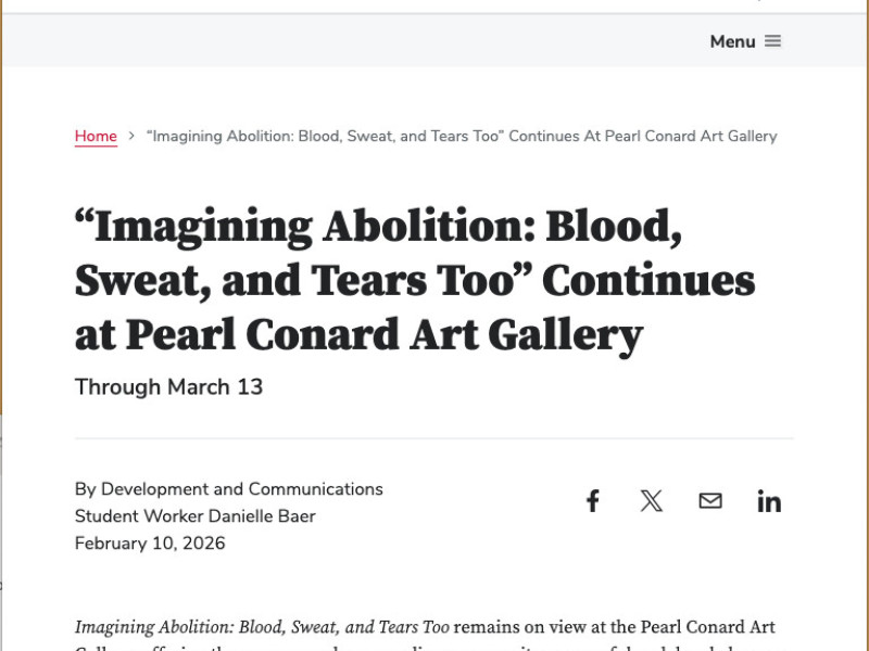 Ohio State Mansfield Explores RAG&rsquo;s Blood, Sweat, and Tears, Too